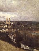 Corot Camille View of Saint-It oil painting